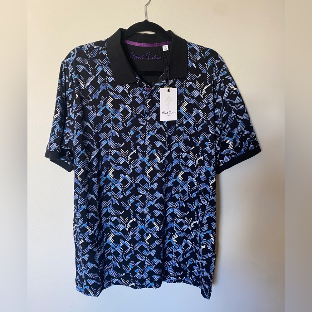 Robert Graham Polo Shirt Size M